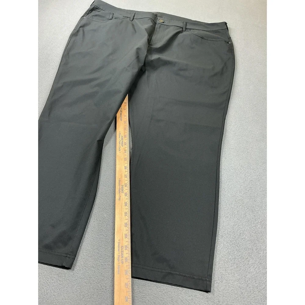 Public Rec Pants Mens 44x28 Gray‎ Microfiber Chino 5 Pocket Casual Travel